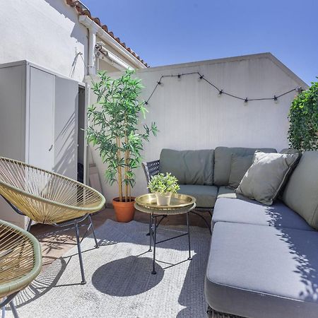 Apartamento Malasana Terrace En Madrid Bagian luar foto