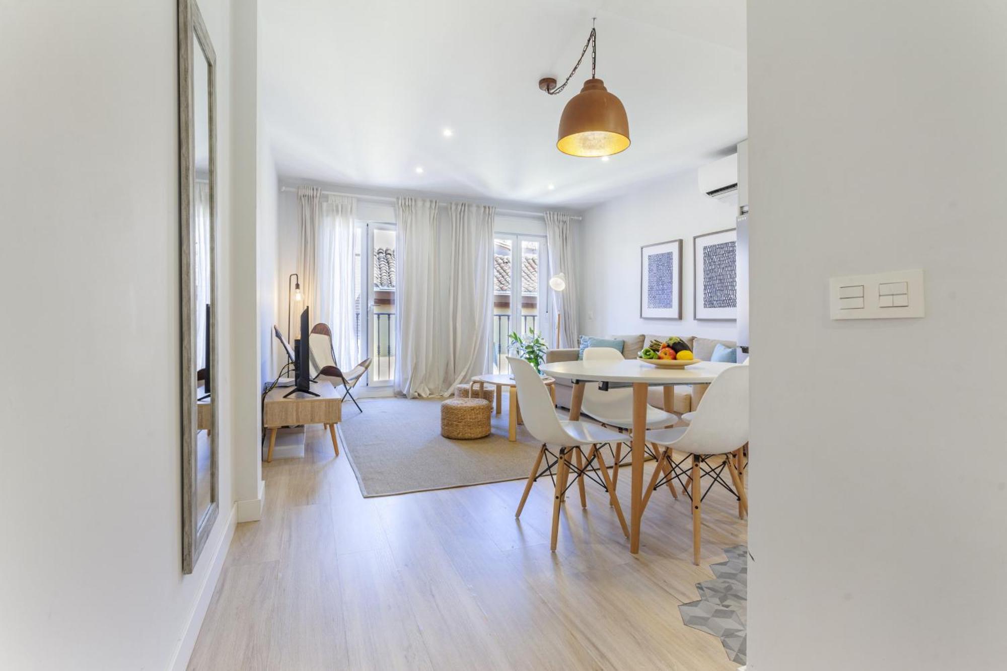 Apartamento Malasana Terrace En Madrid Bagian luar foto