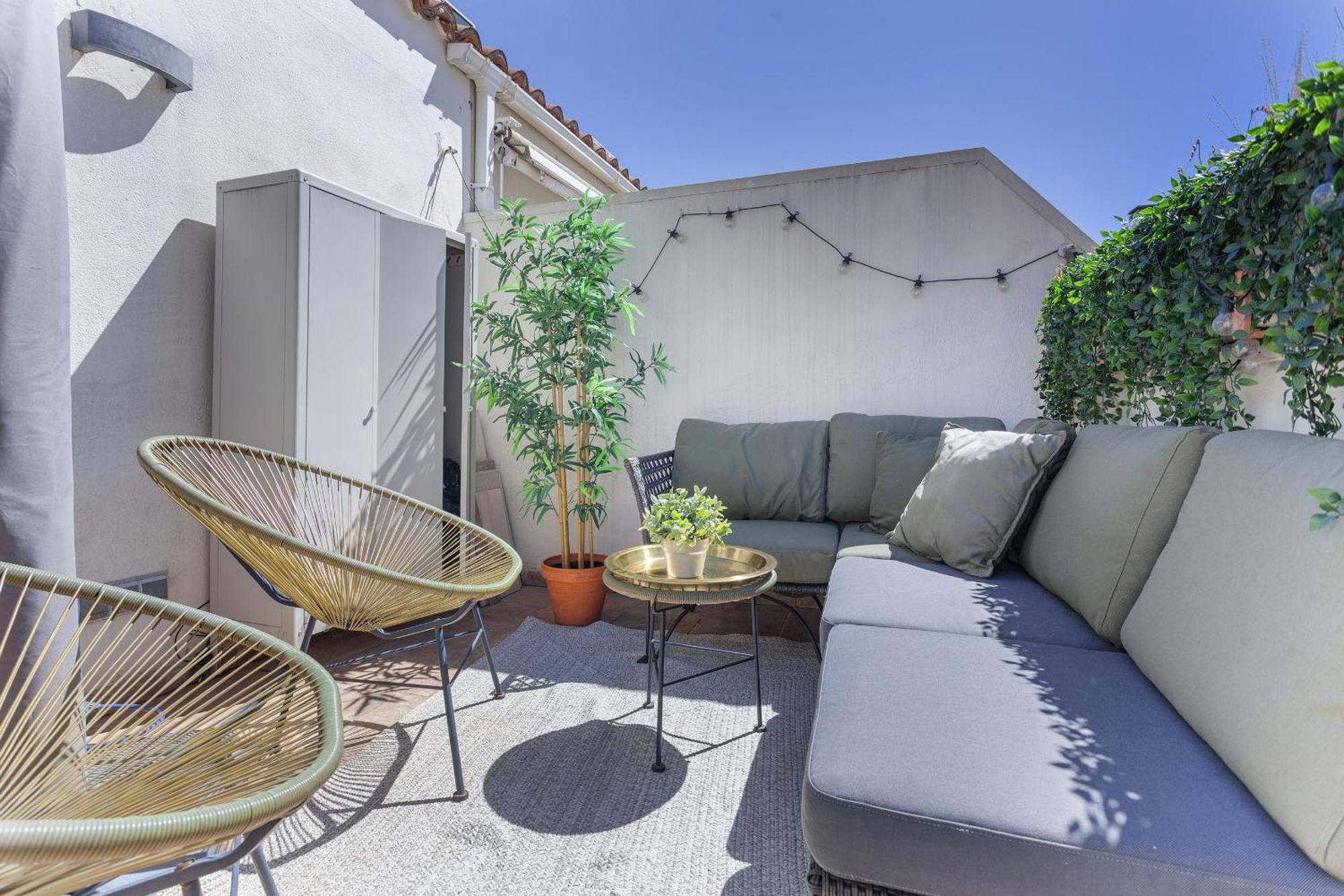 Apartamento Malasana Terrace En Madrid Bagian luar foto